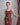 Aria Bias-Cut Maxi Dress in Rose & Flame