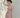 Teardrop-Neck Gathered Mini Dress