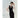The Obsidian Black Deep V-Neck Knit Midi Dress — product photo 3