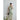 Moss Green Flower Mist Cheongsam Collar Sleeveless Top & Soft-Fold Side-Slit Skirt Set