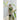 Moss Green Flower Mist Cheongsam Collar Sleeveless Top & Soft-Fold Side-Slit Skirt Set