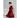 The French Red Halter Cold-Shoulder Mini Dress — product photo 4