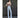High-Waisted Stretch White Flare Pants — product photo 2