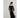 The Silent Black Boat-Neck Cape Midi Dress — product photo 4
