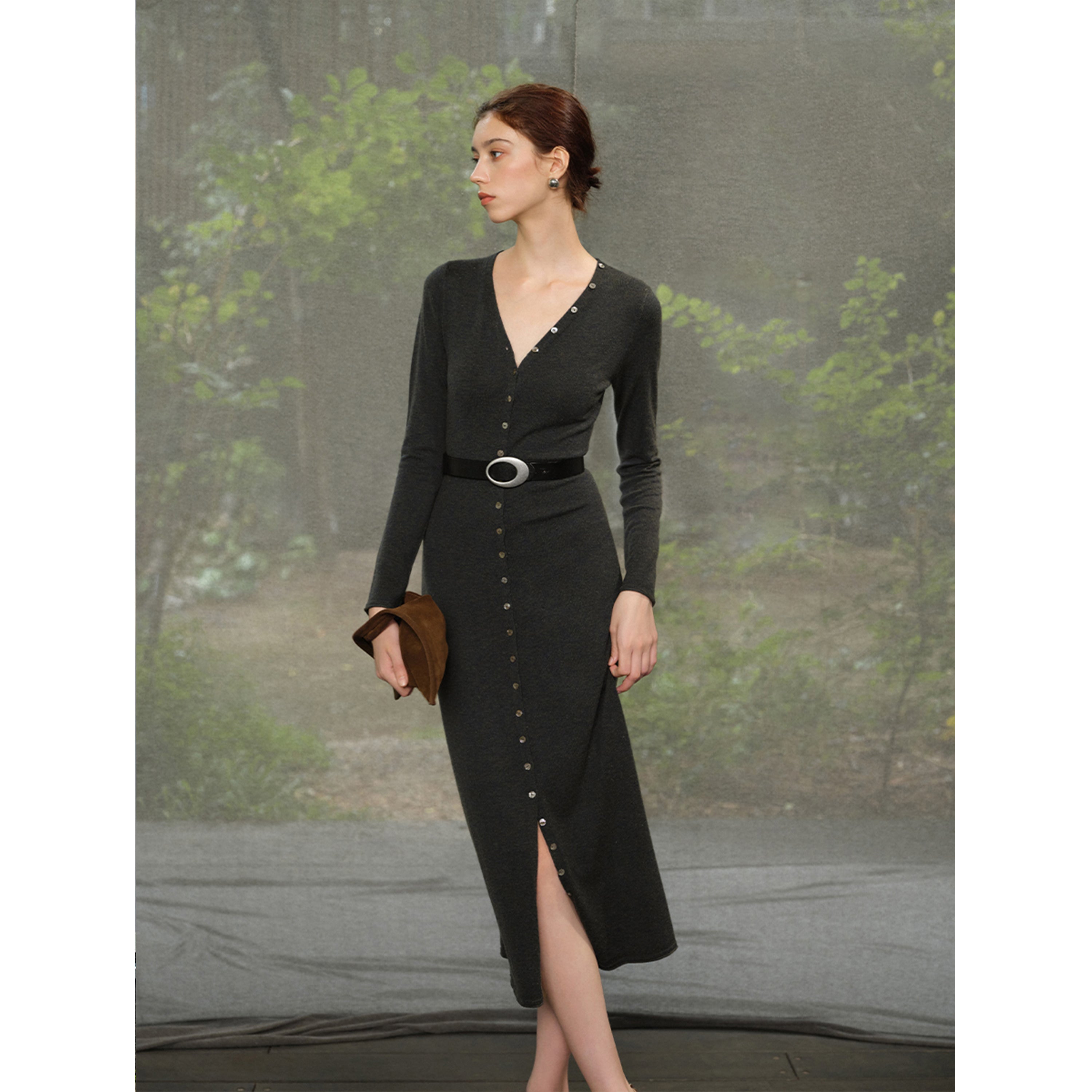 V-Neck Knit Dress Mix Selection V-Neck Knit Dress Mix Selection