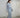Pearl-Trim Eyelet Knit Top & Skirt Set