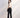 High-Waist Subtle Flare Trousers