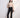 High-Waist Subtle Flare Trousers