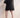 Lace-Trim Elastic-Waist Skirt