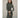 Merino Mock Turtleneck Knit Dress — Grayish Green
