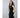 Sleeveless Striped Slim Qipao Dress — product photo 3