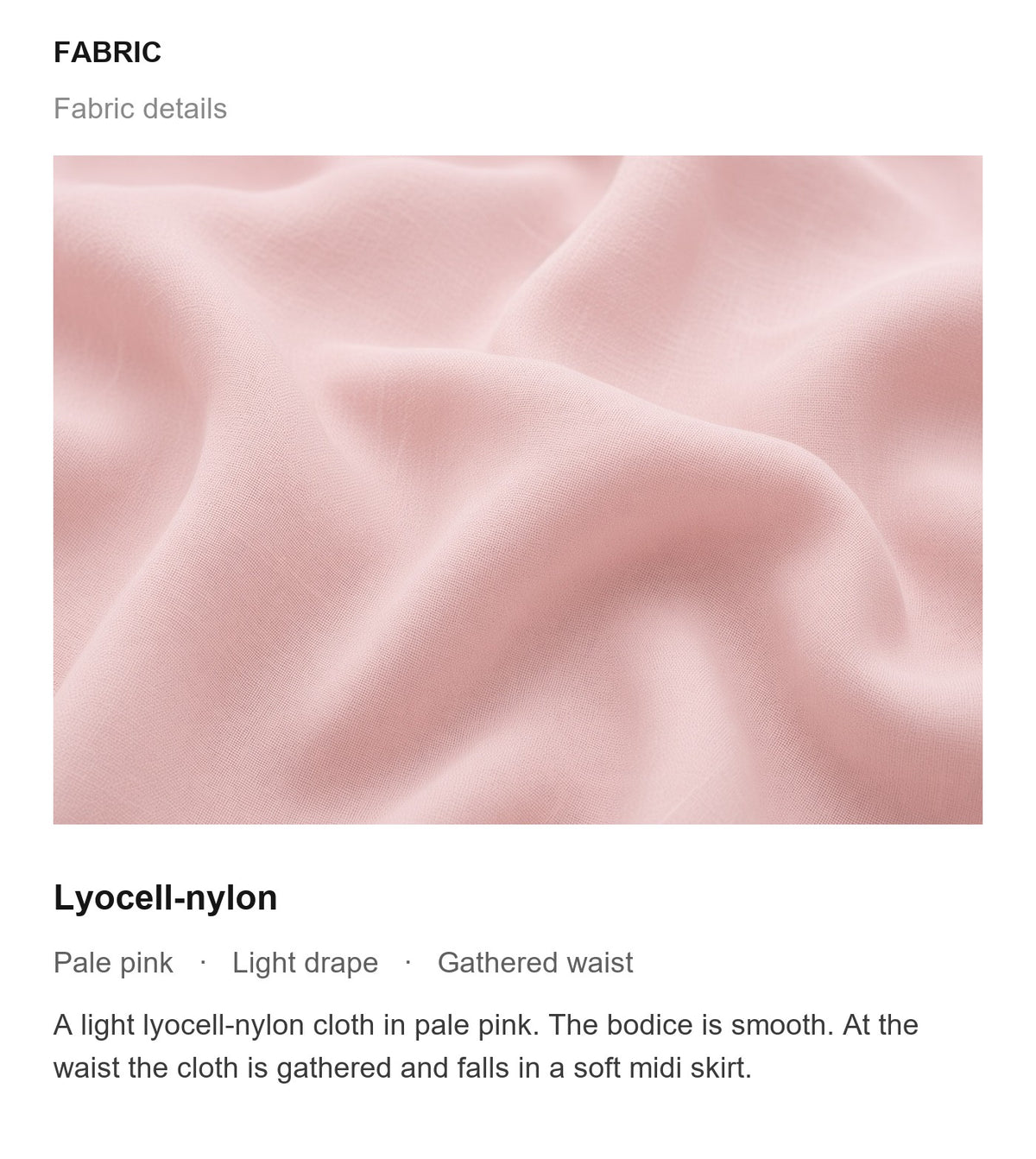 Fabric details
