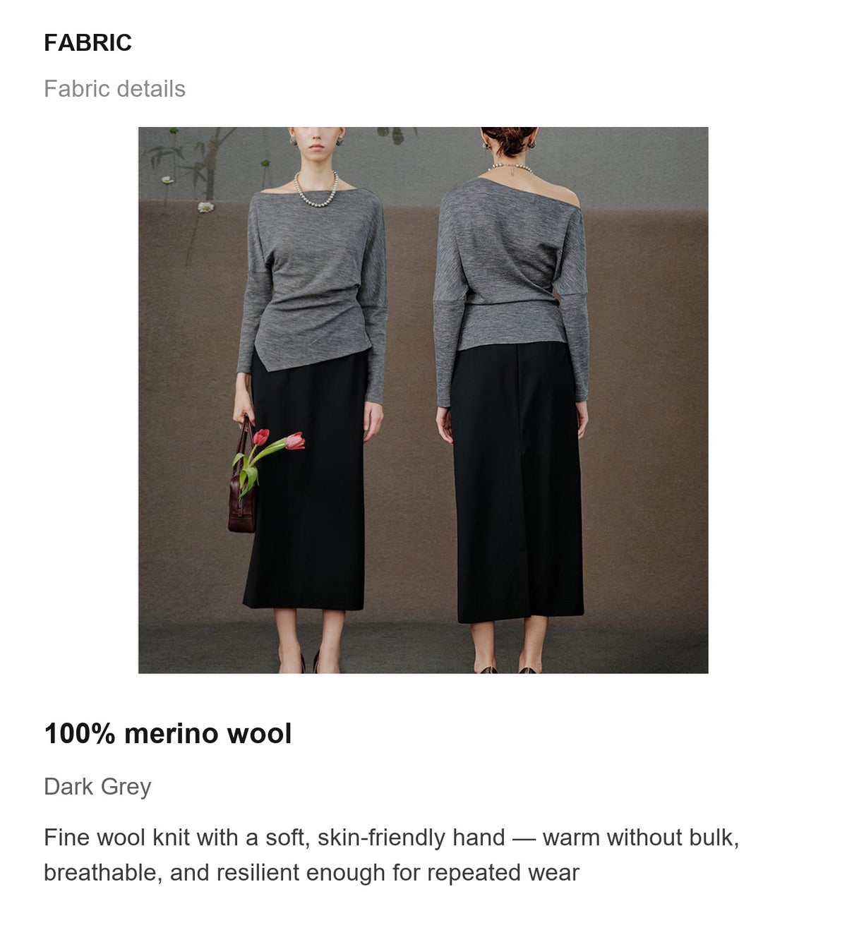 Fabric details