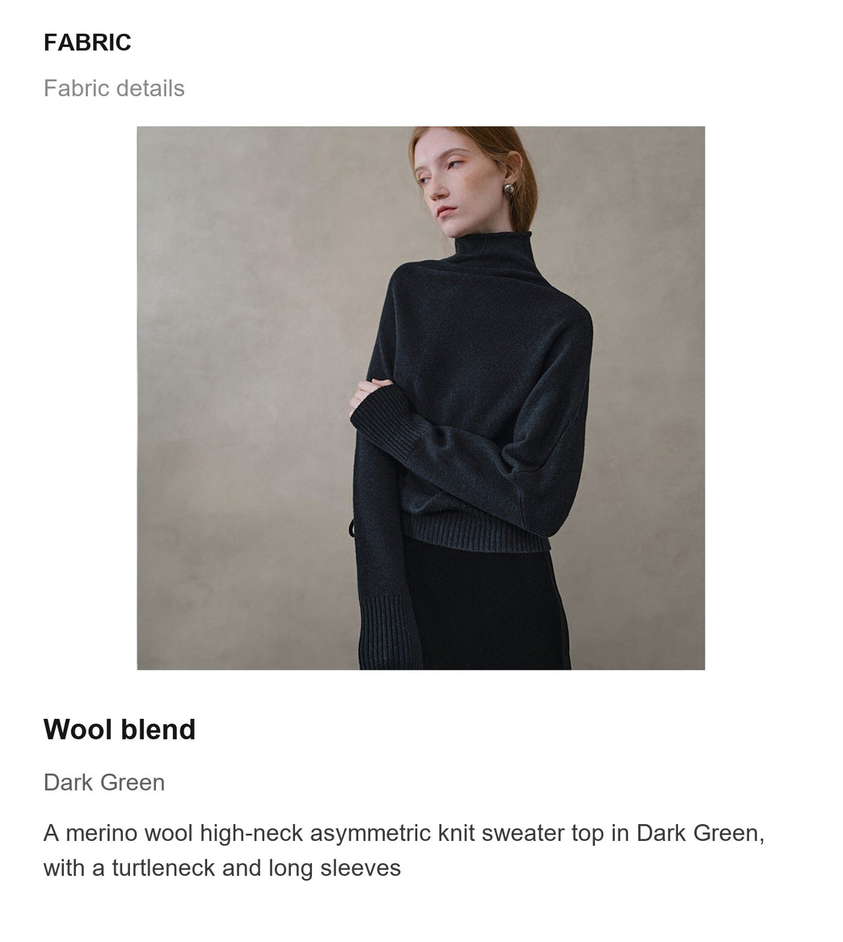 Fabric details