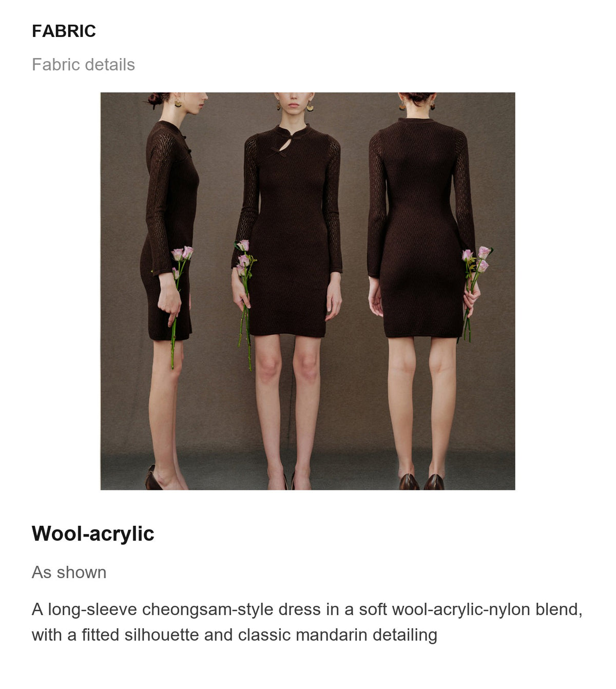 Fabric details