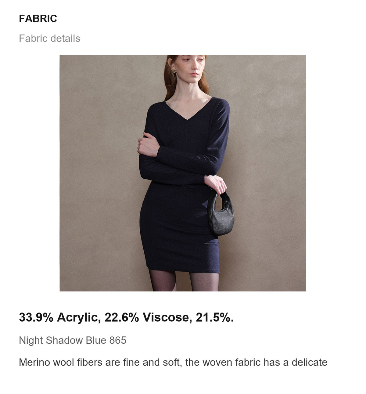 Fabric details