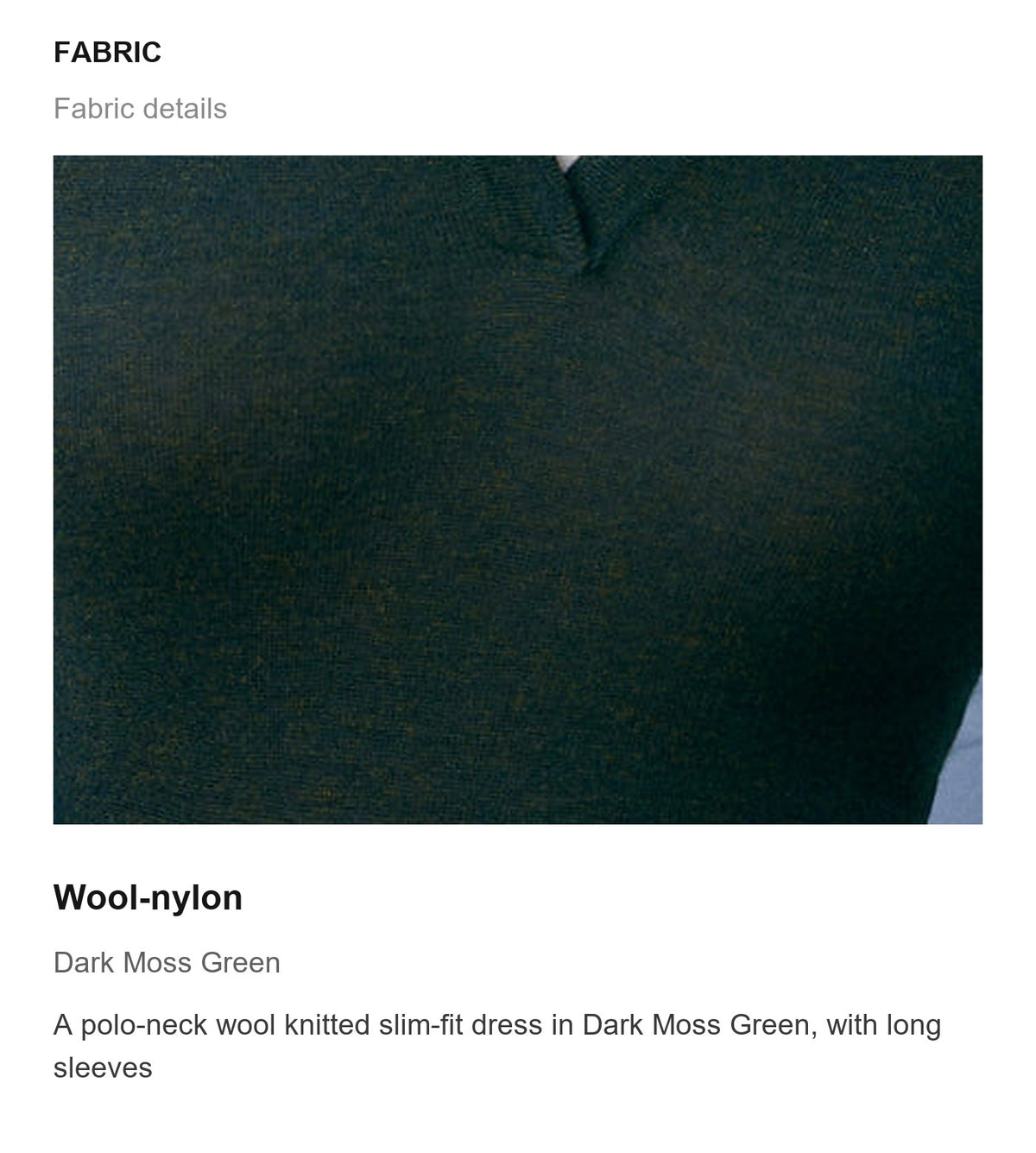 Fabric details