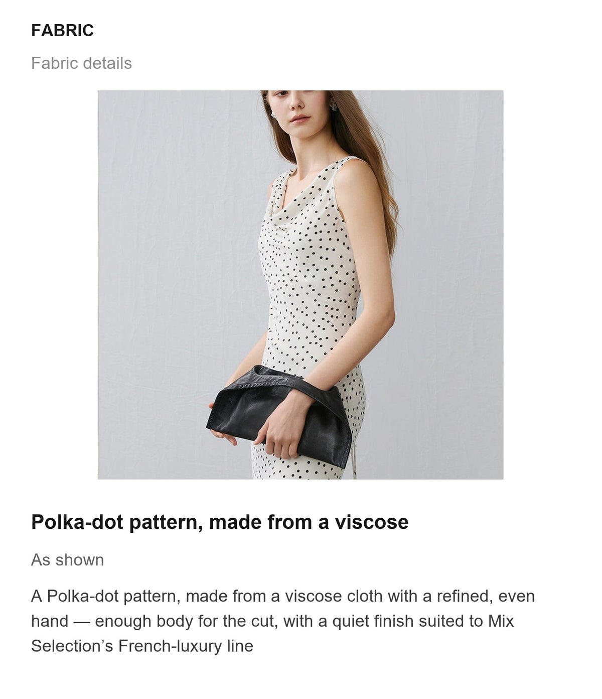Fabric details