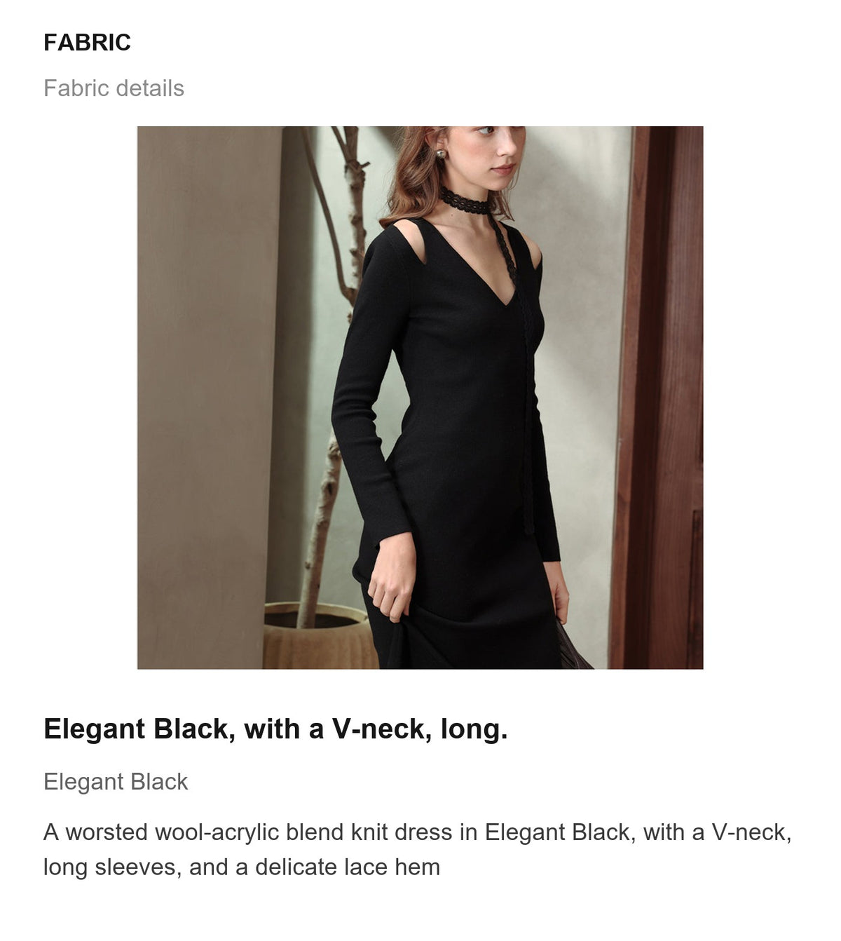 Fabric details
