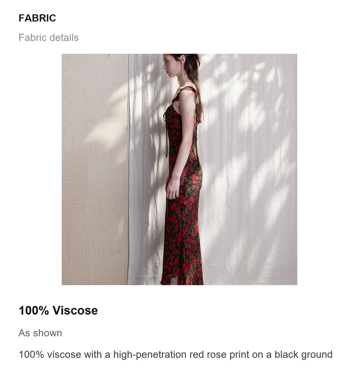Fabric details