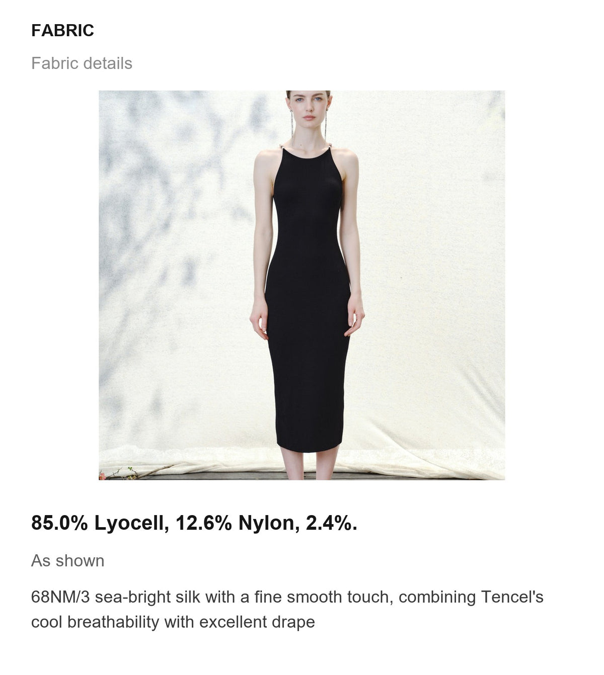 Fabric details