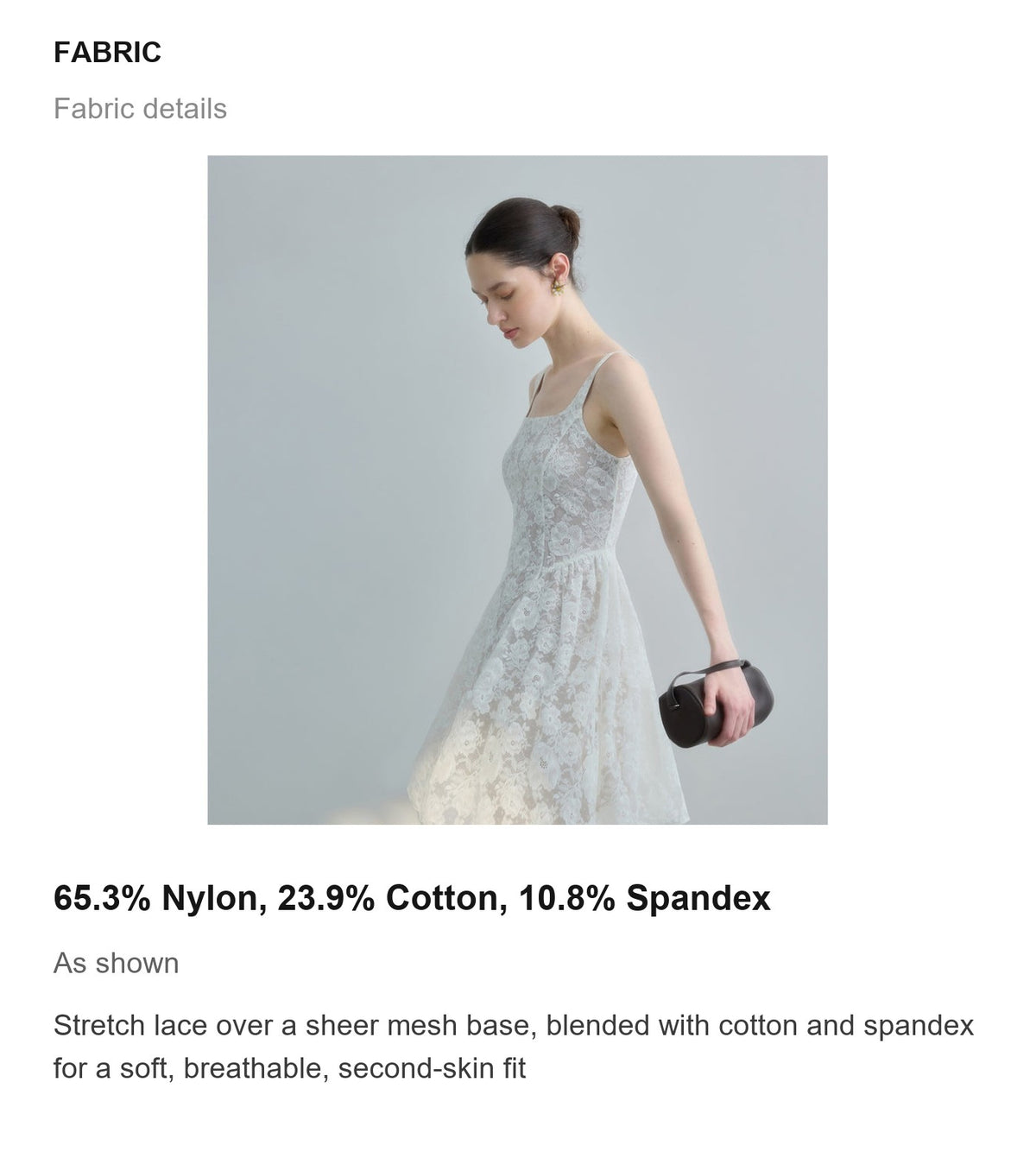 Fabric details