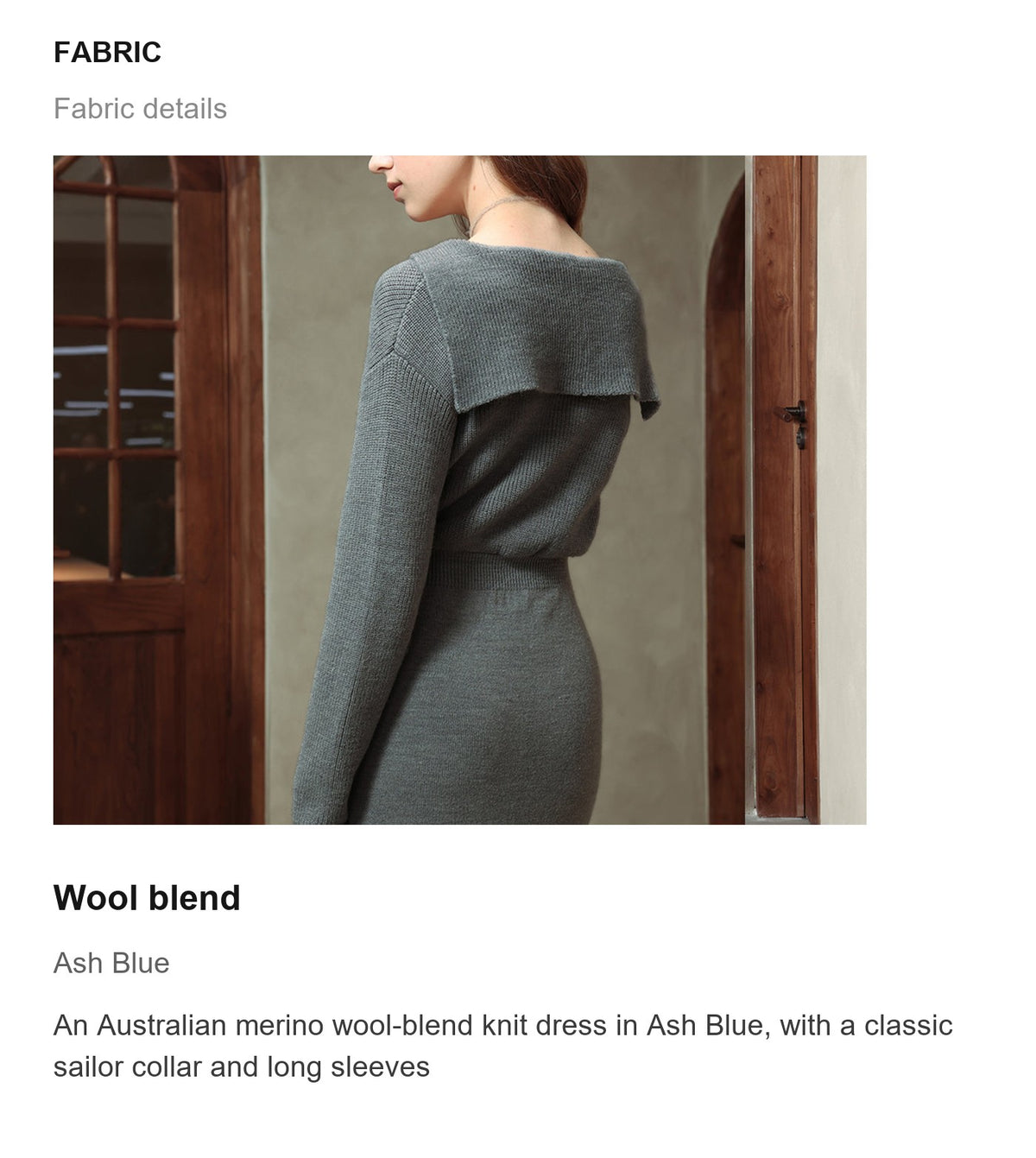 Fabric details