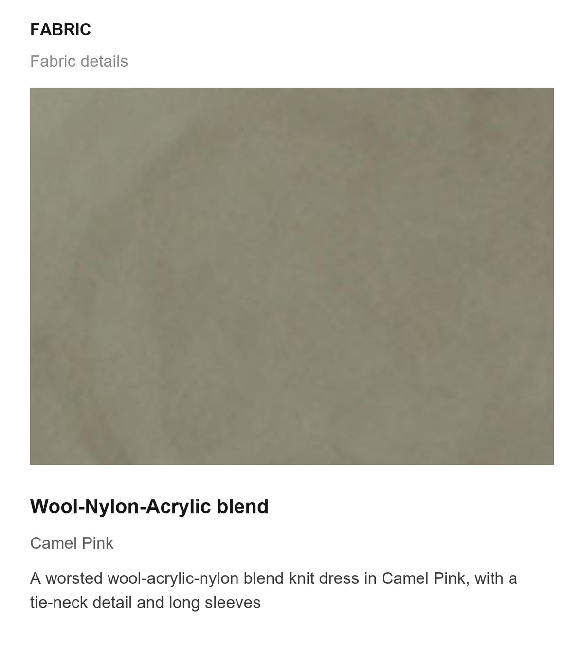 Fabric details