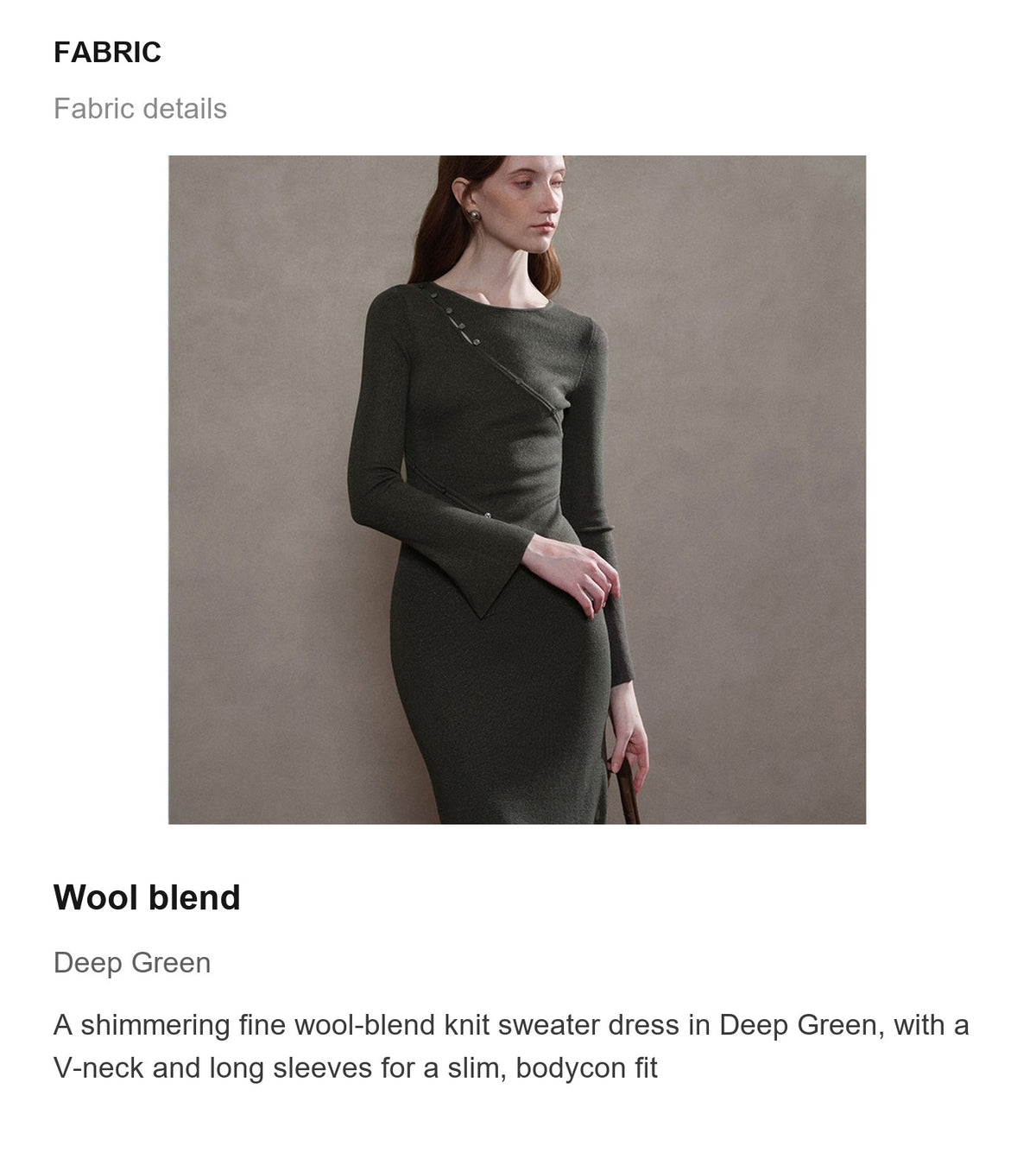 Fabric details