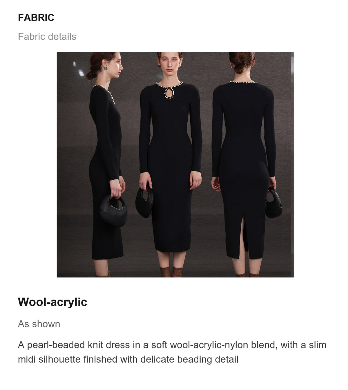 Fabric details