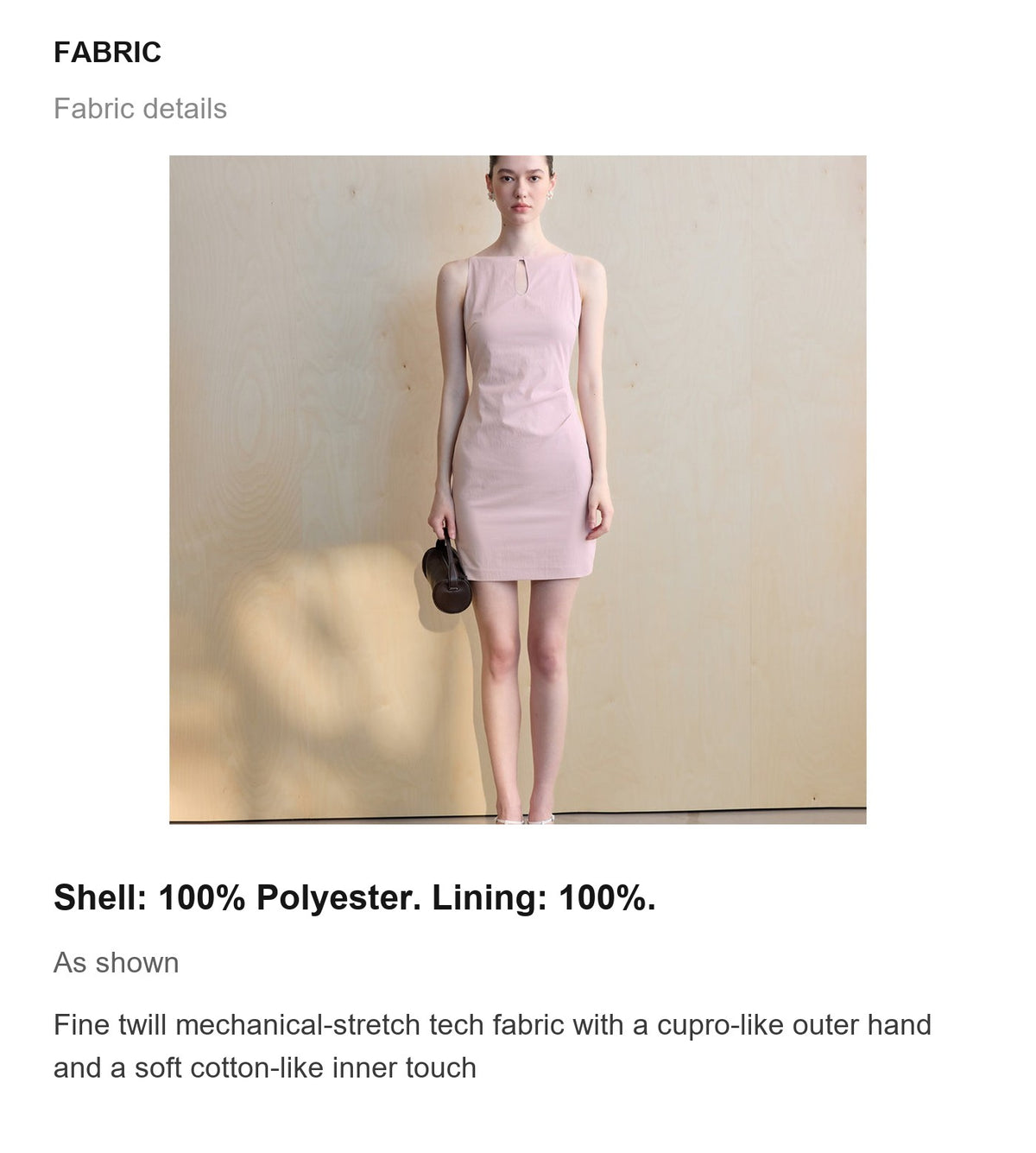 Fabric details
