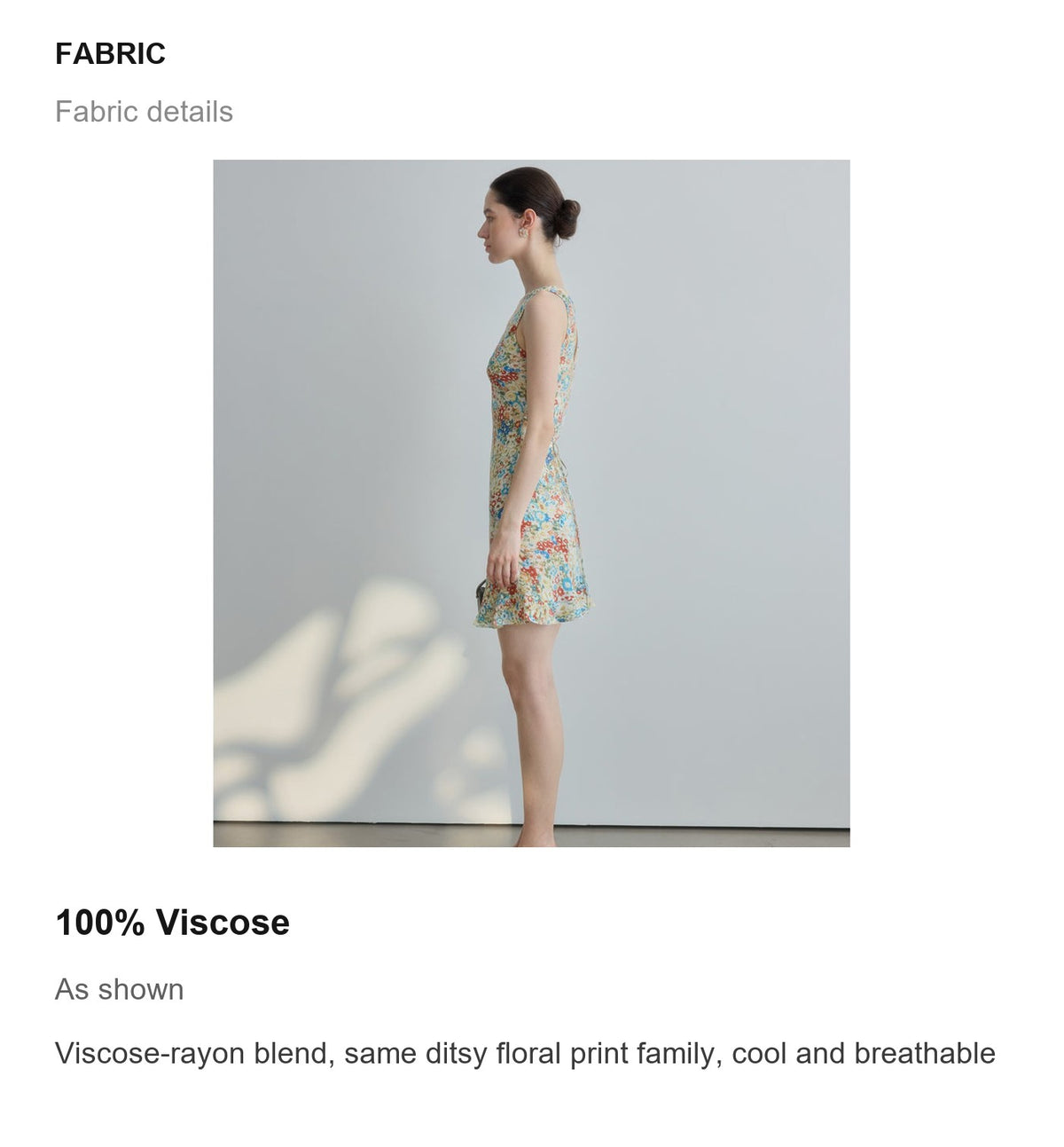 Fabric details