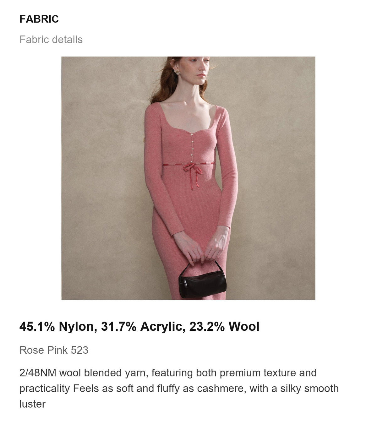 Fabric details