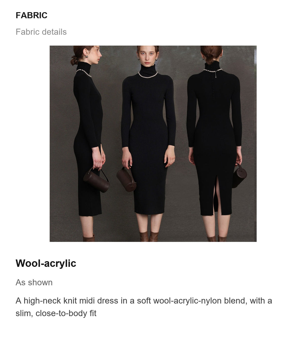 Fabric details