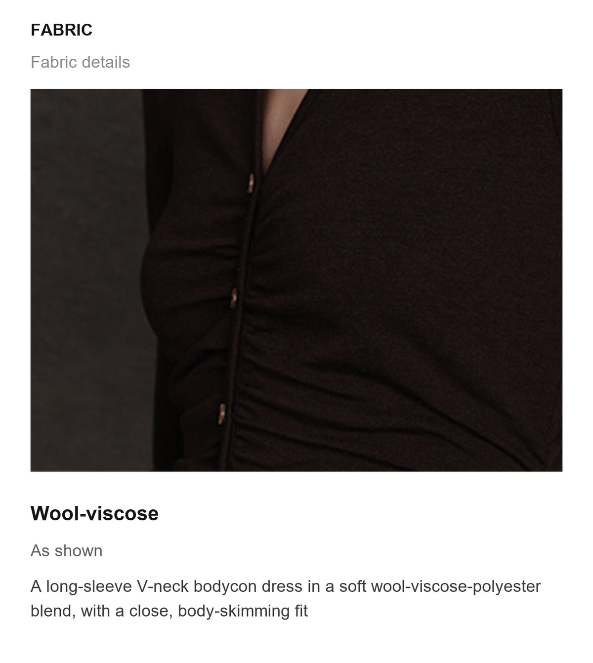 Fabric details