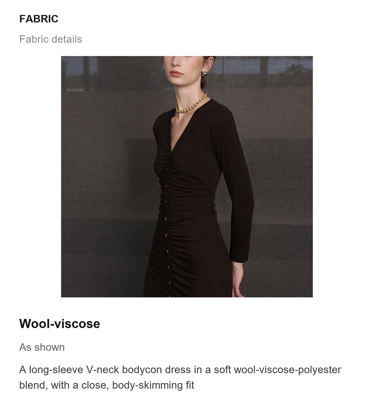 Fabric details