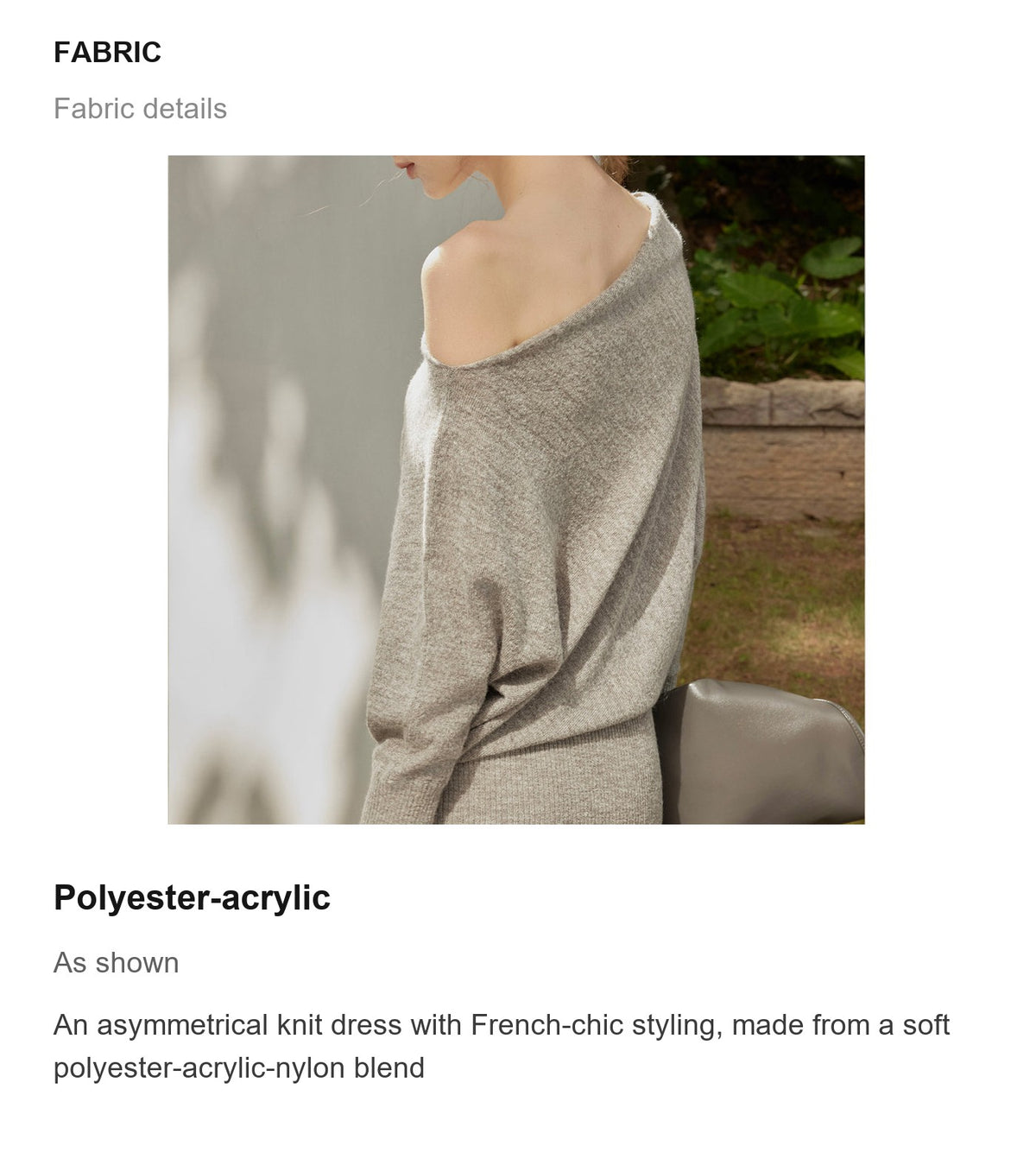 Fabric details