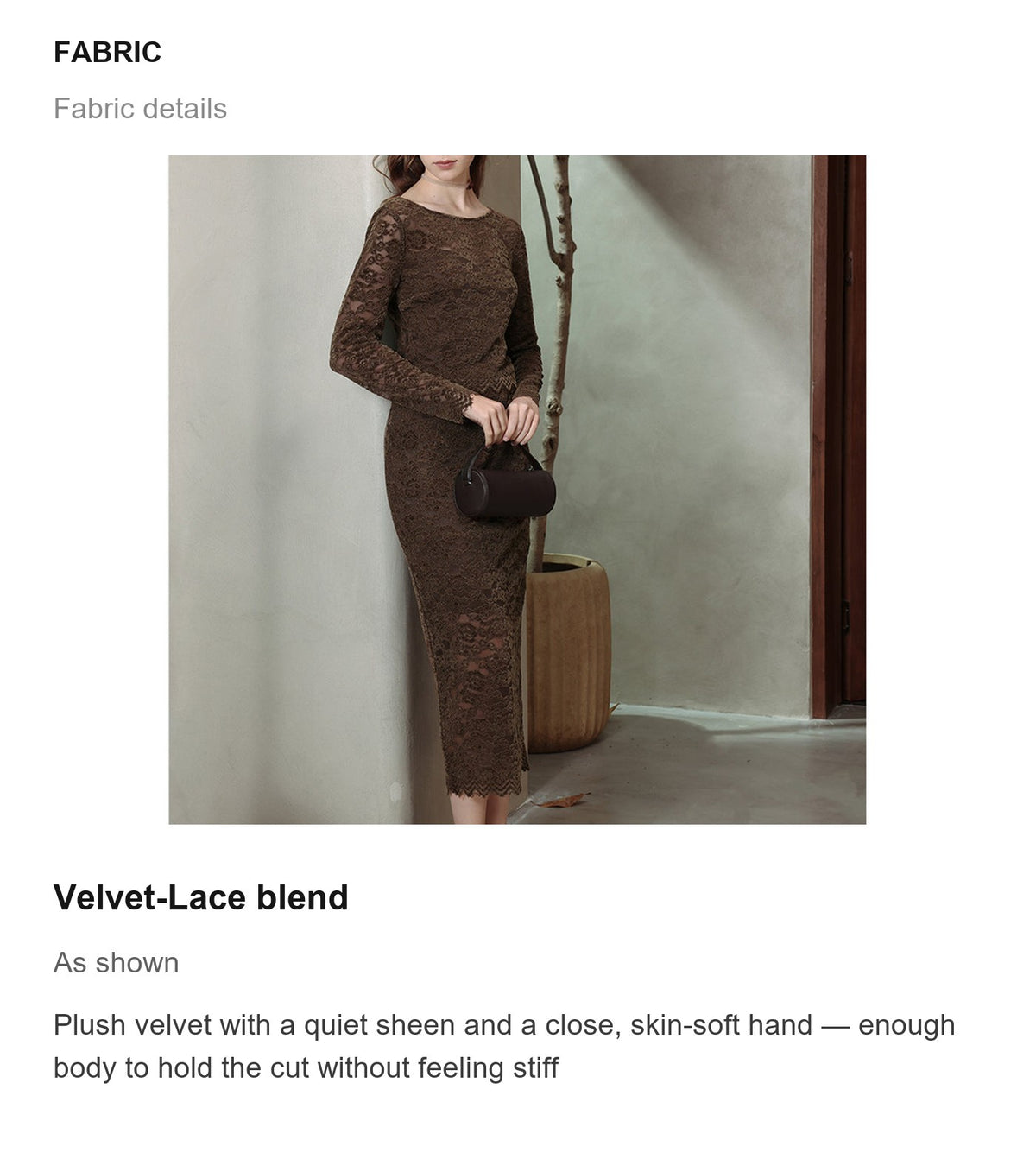 Fabric details