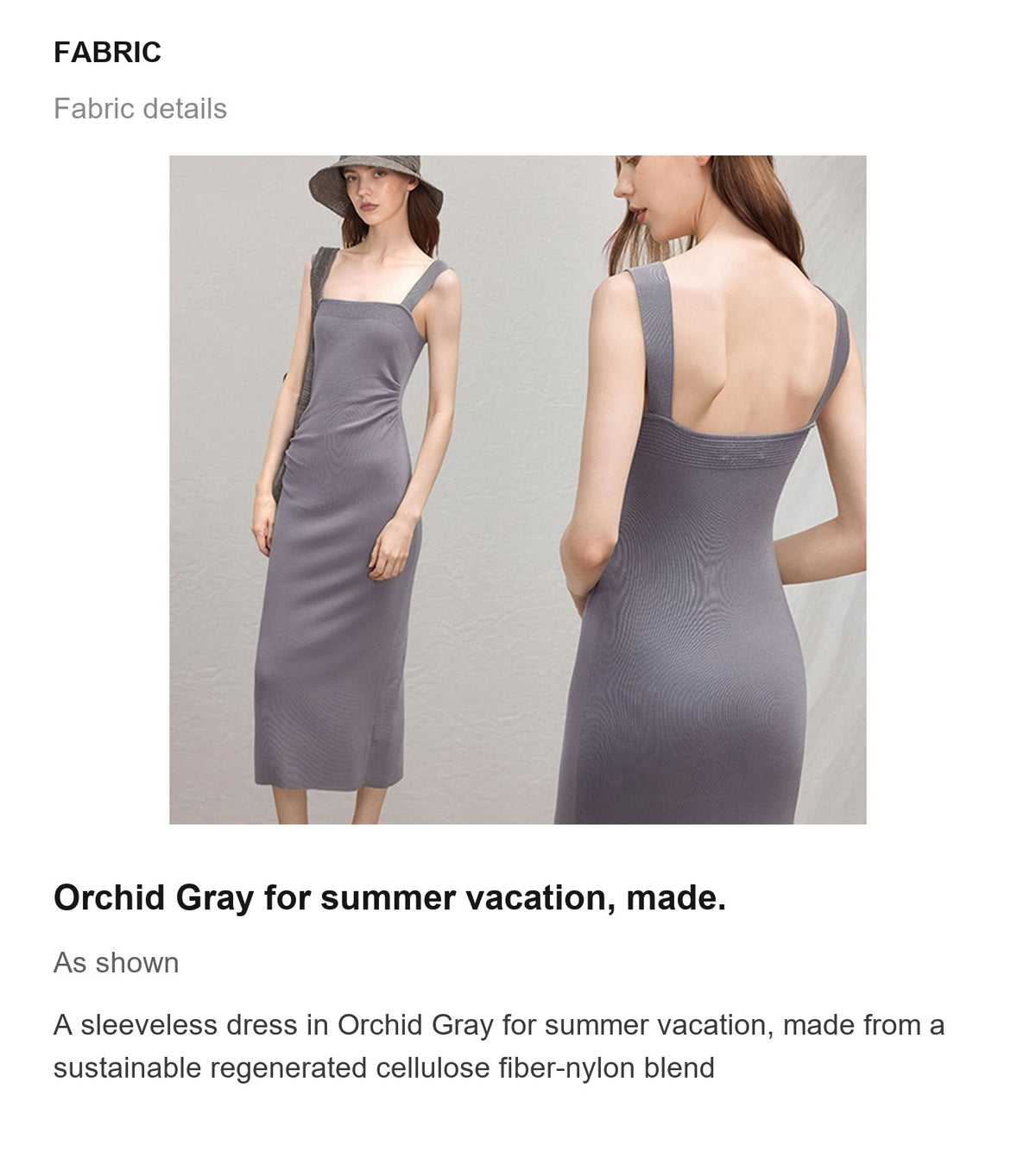Fabric details