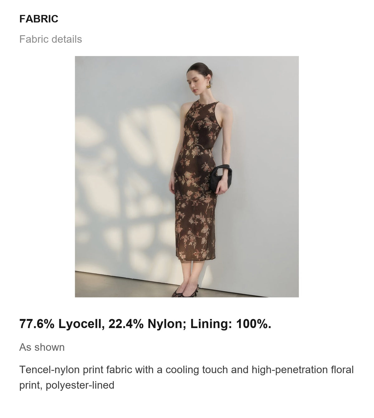Fabric details