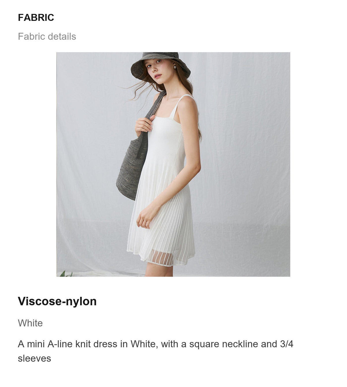 Fabric details