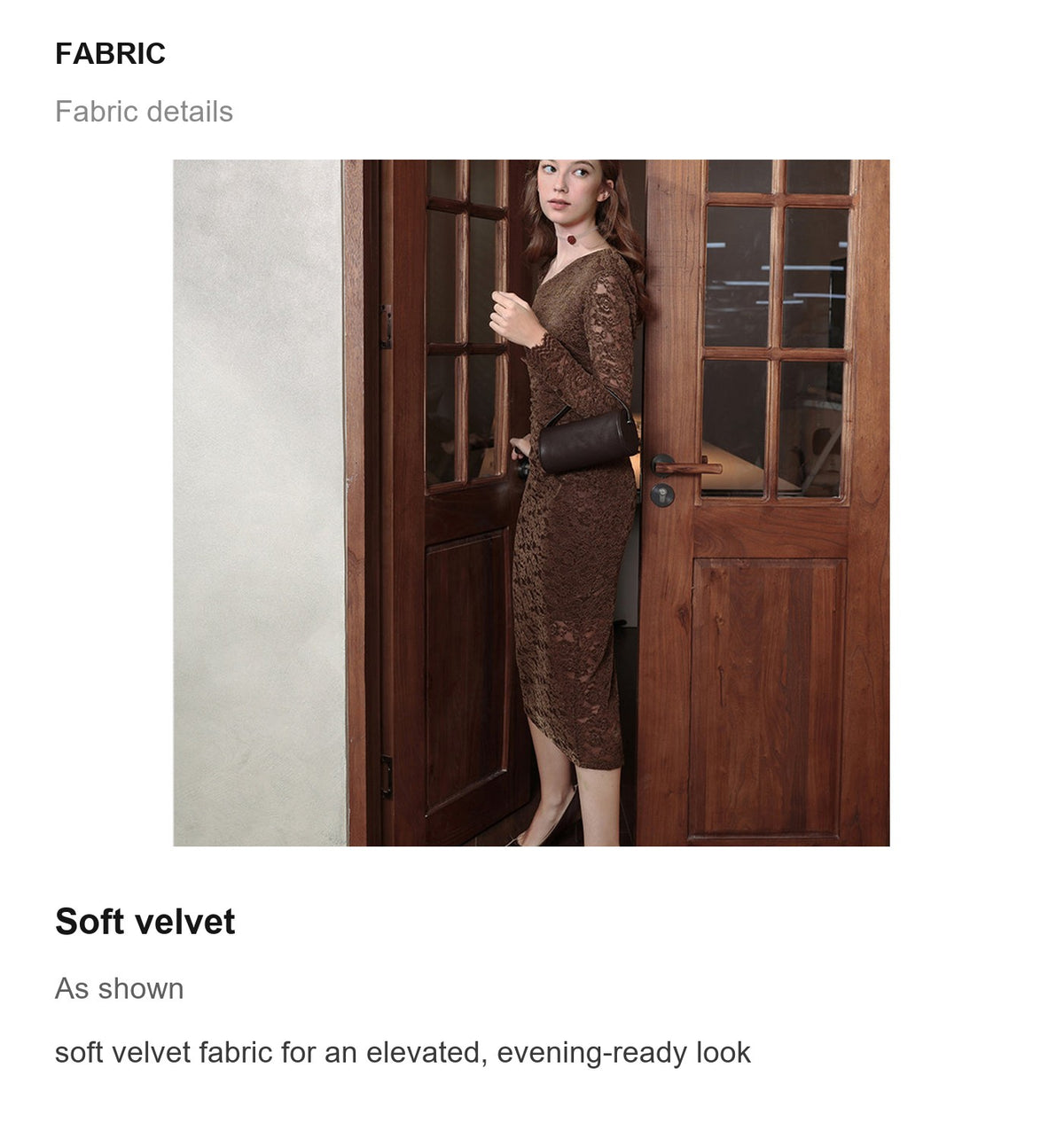 Fabric details