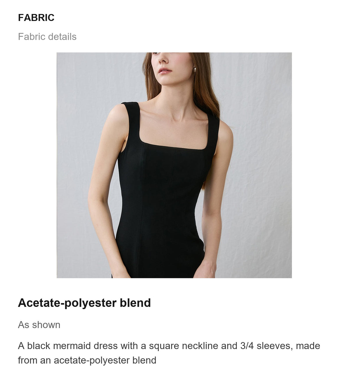 Fabric details