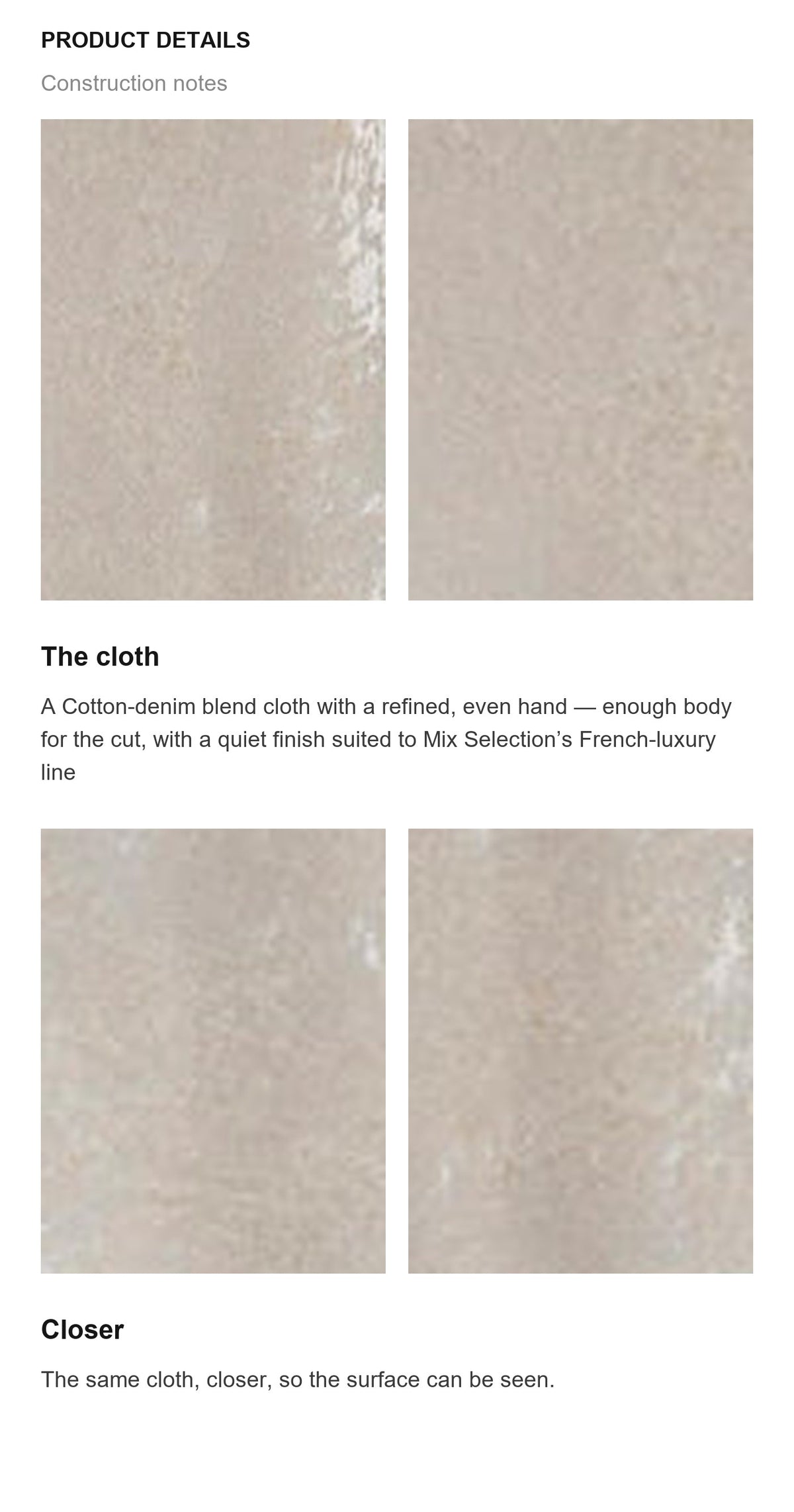 Product details