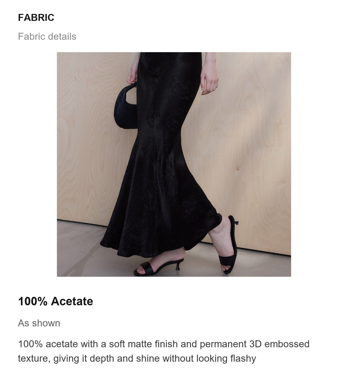 Fabric details