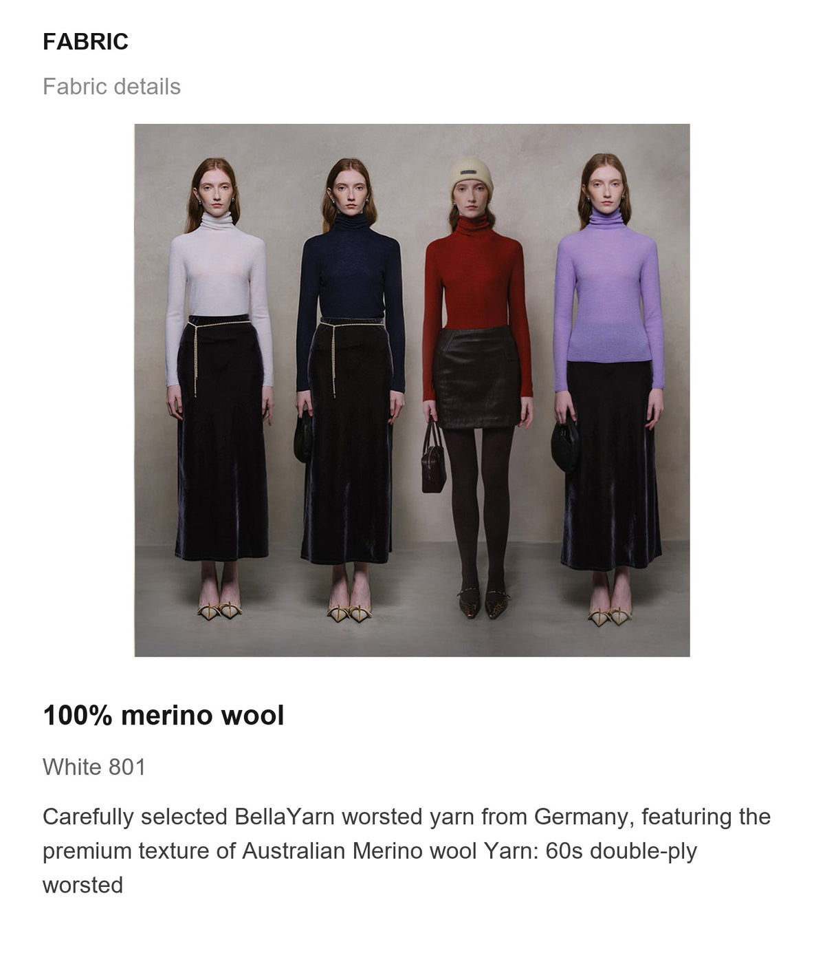 Fabric details
