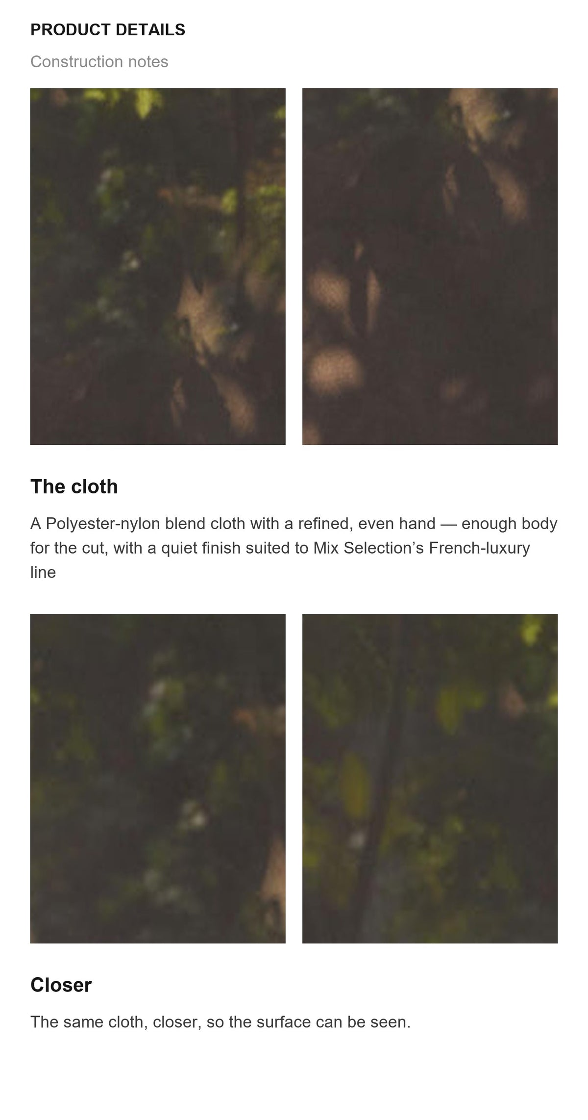 Product details