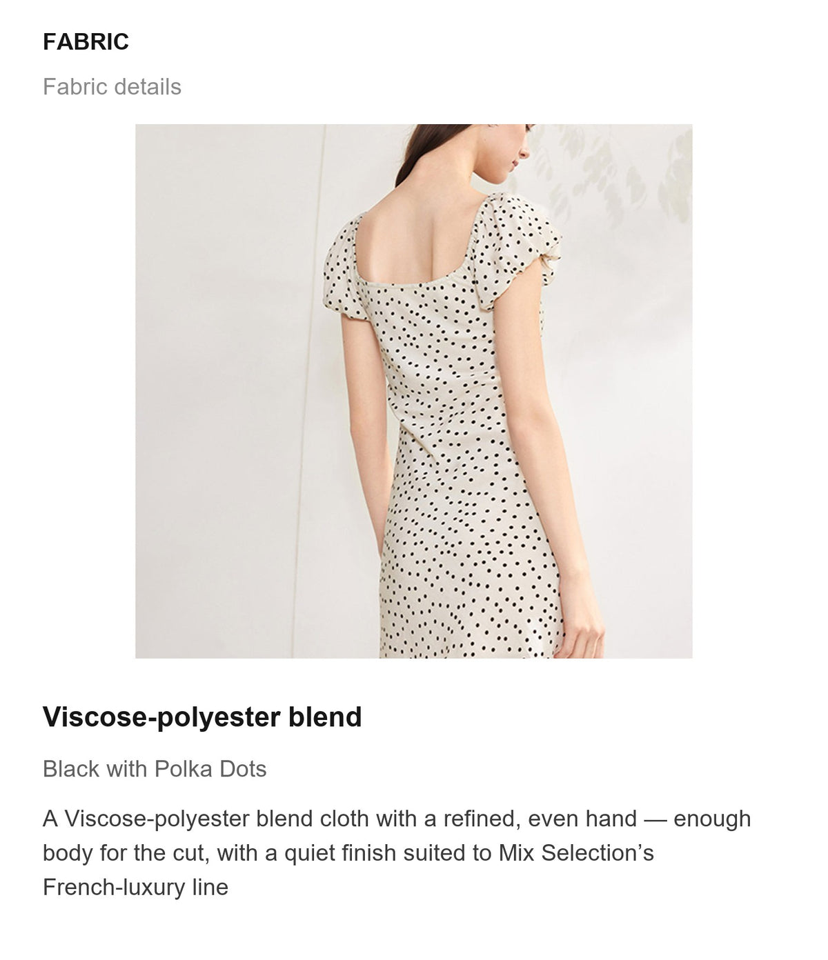 Fabric details