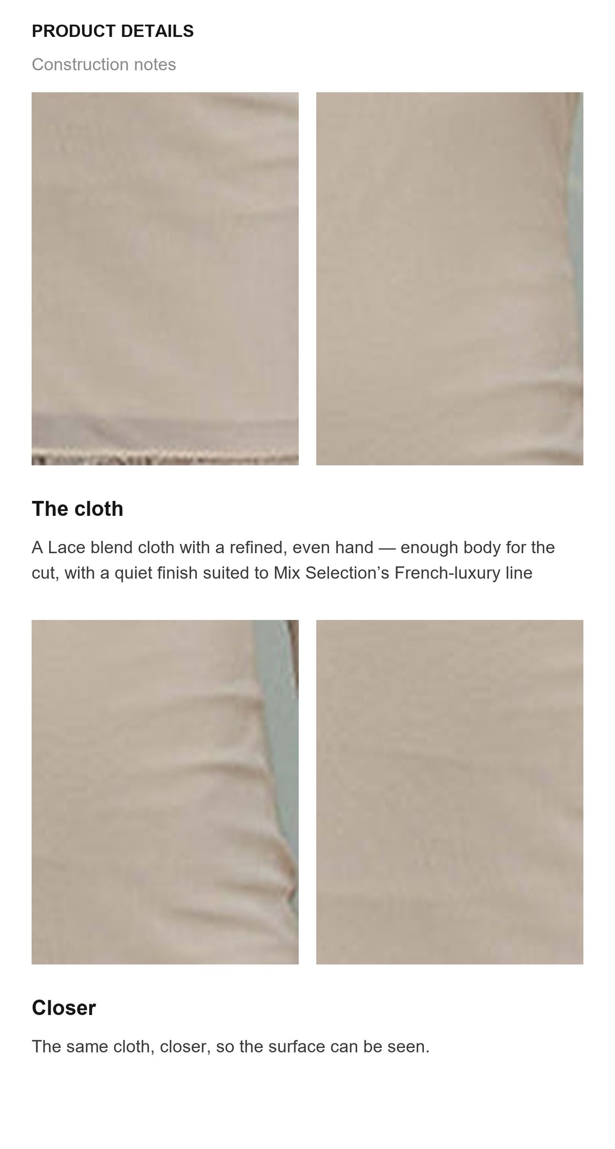 Product details