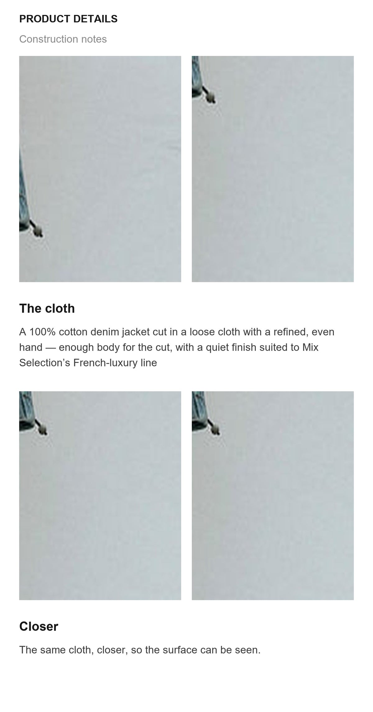 Product details